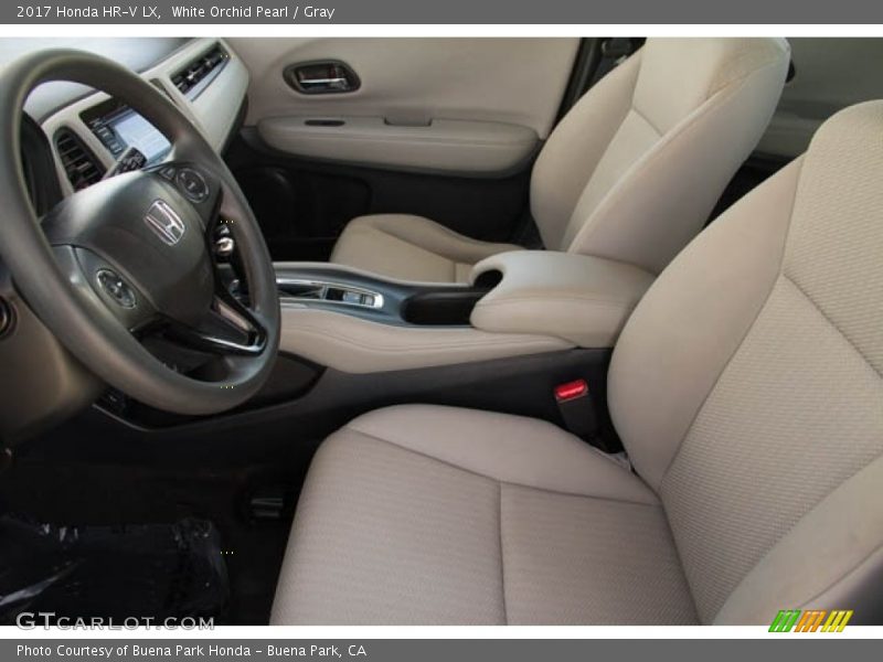White Orchid Pearl / Gray 2017 Honda HR-V LX
