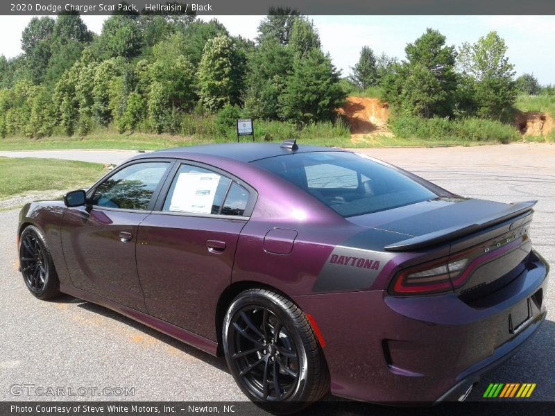 Hellraisin / Black 2020 Dodge Charger Scat Pack