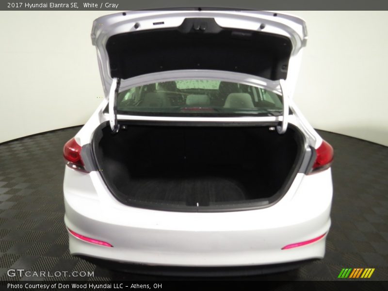 White / Gray 2017 Hyundai Elantra SE
