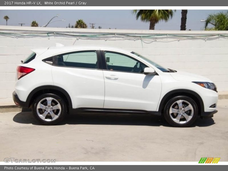 White Orchid Pearl / Gray 2017 Honda HR-V LX