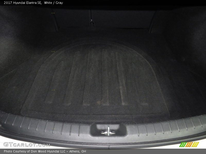 White / Gray 2017 Hyundai Elantra SE