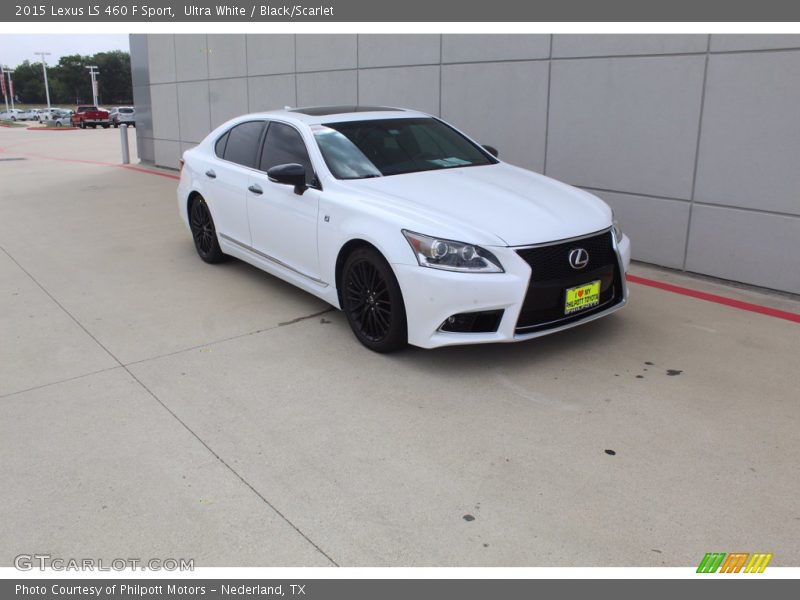 Front 3/4 View of 2015 LS 460 F Sport