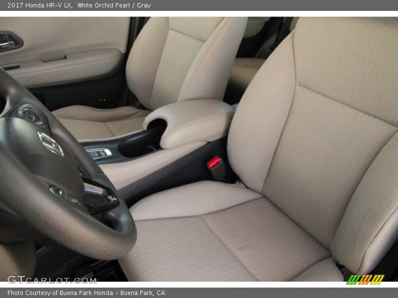 White Orchid Pearl / Gray 2017 Honda HR-V LX