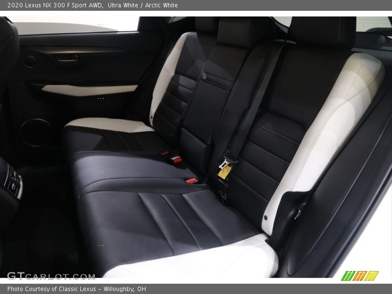 Rear Seat of 2020 NX 300 F Sport AWD
