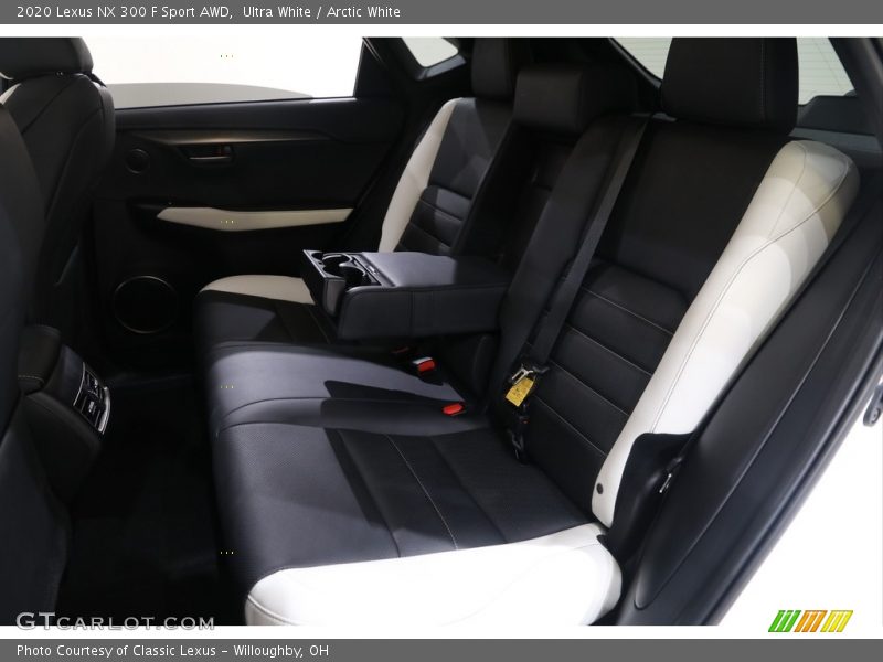 Rear Seat of 2020 NX 300 F Sport AWD
