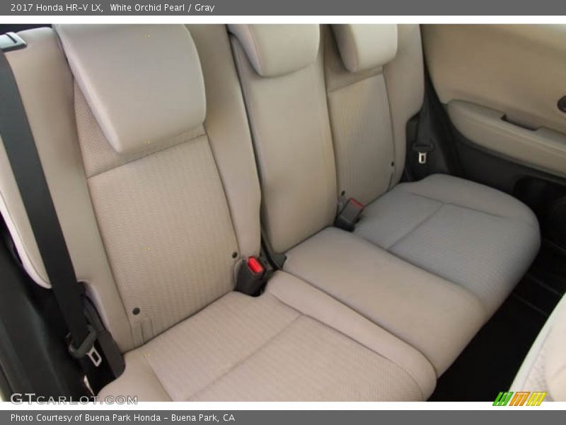 White Orchid Pearl / Gray 2017 Honda HR-V LX