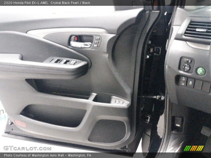 Crystal Black Pearl / Black 2020 Honda Pilot EX-L AWD