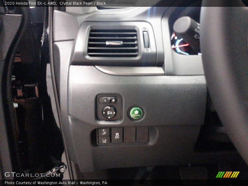 Crystal Black Pearl / Black 2020 Honda Pilot EX-L AWD