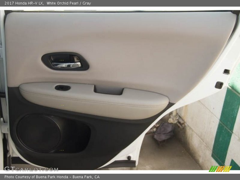 White Orchid Pearl / Gray 2017 Honda HR-V LX