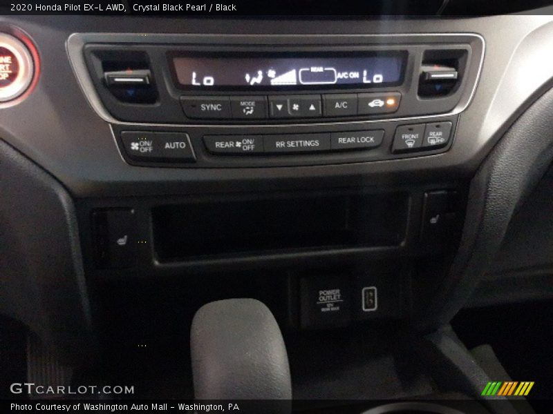 Crystal Black Pearl / Black 2020 Honda Pilot EX-L AWD