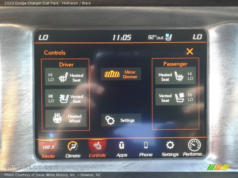 Hellraisin / Black 2020 Dodge Charger Scat Pack