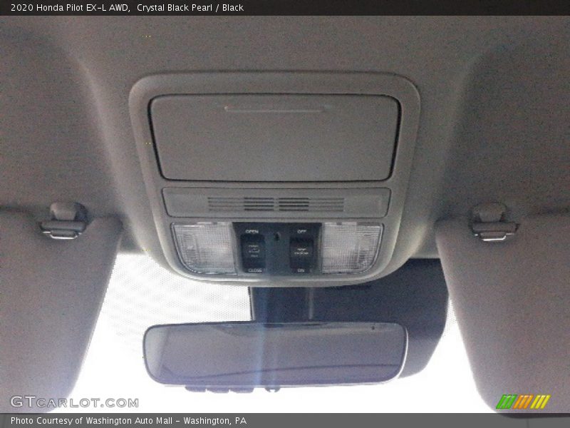 Crystal Black Pearl / Black 2020 Honda Pilot EX-L AWD