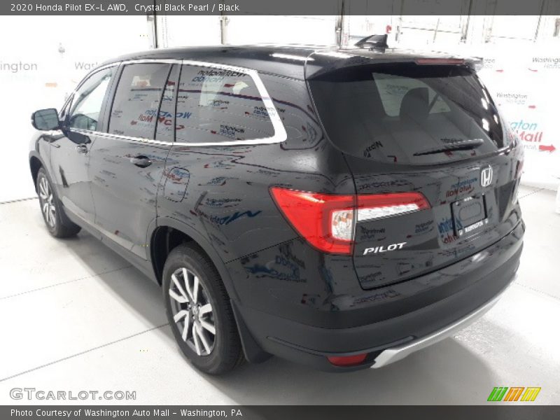 Crystal Black Pearl / Black 2020 Honda Pilot EX-L AWD
