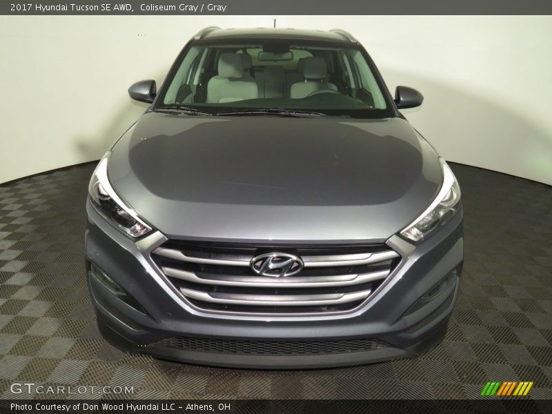 Coliseum Gray / Gray 2017 Hyundai Tucson SE AWD