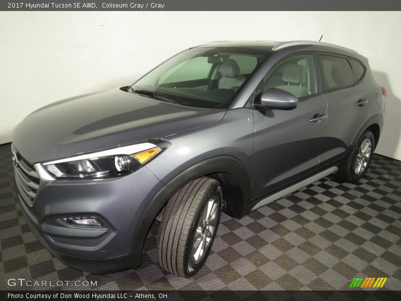 Coliseum Gray / Gray 2017 Hyundai Tucson SE AWD