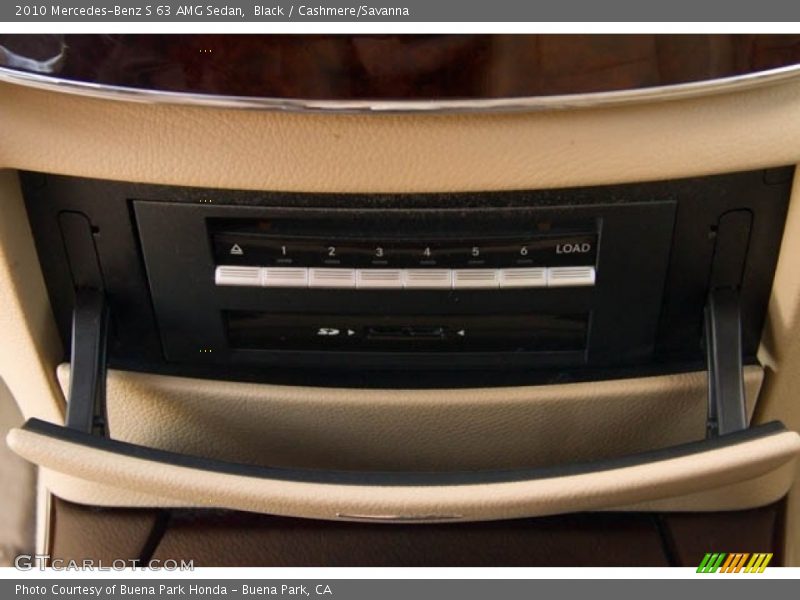 Black / Cashmere/Savanna 2010 Mercedes-Benz S 63 AMG Sedan