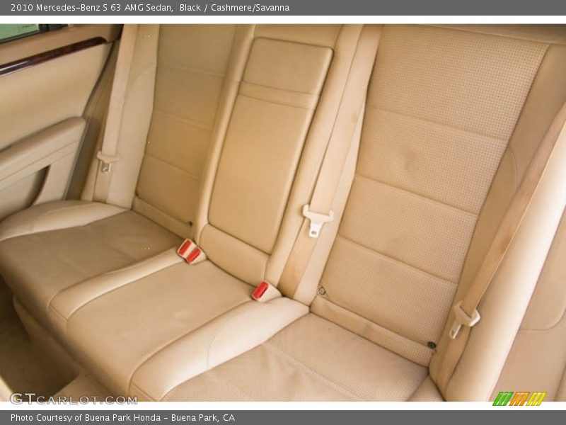 Black / Cashmere/Savanna 2010 Mercedes-Benz S 63 AMG Sedan
