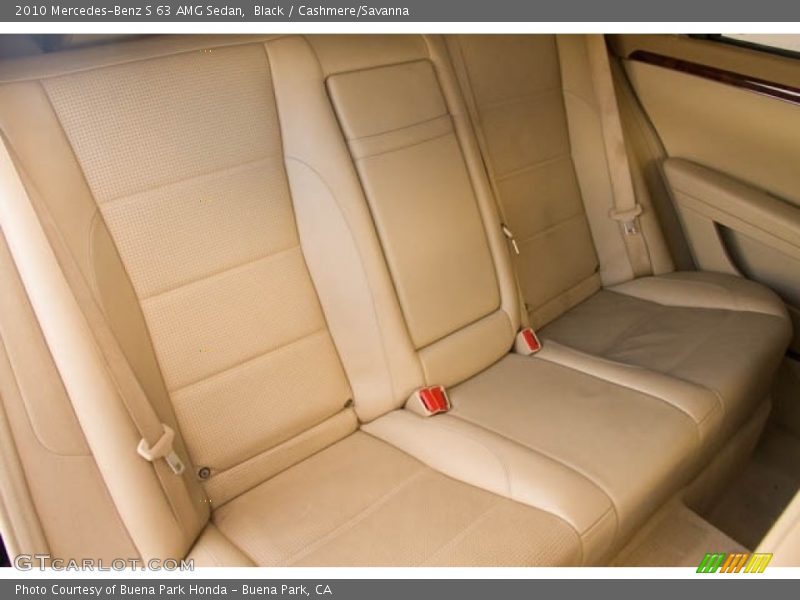 Black / Cashmere/Savanna 2010 Mercedes-Benz S 63 AMG Sedan