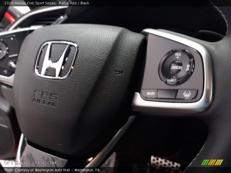 Rallye Red / Black 2020 Honda Civic Sport Sedan