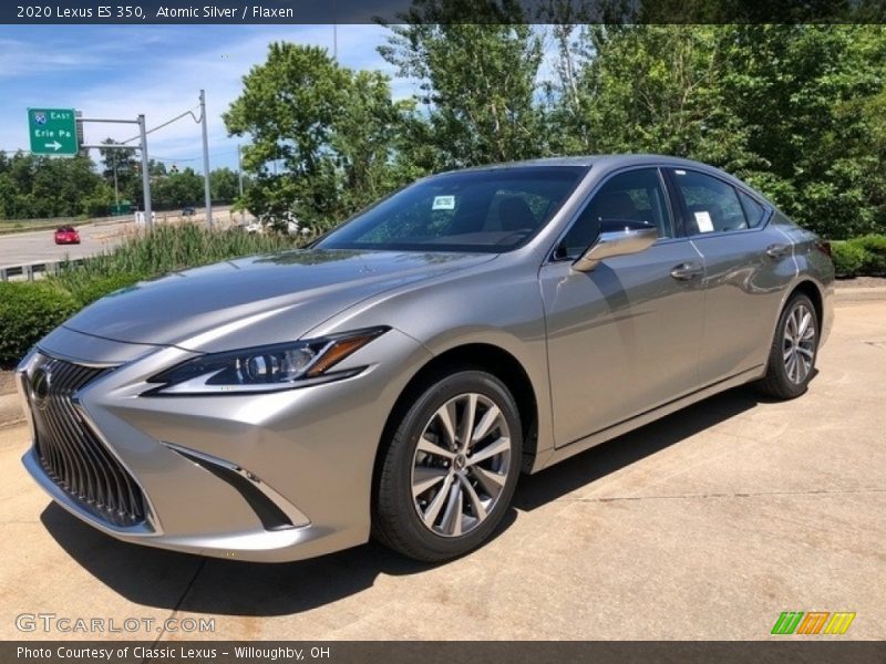 Atomic Silver / Flaxen 2020 Lexus ES 350