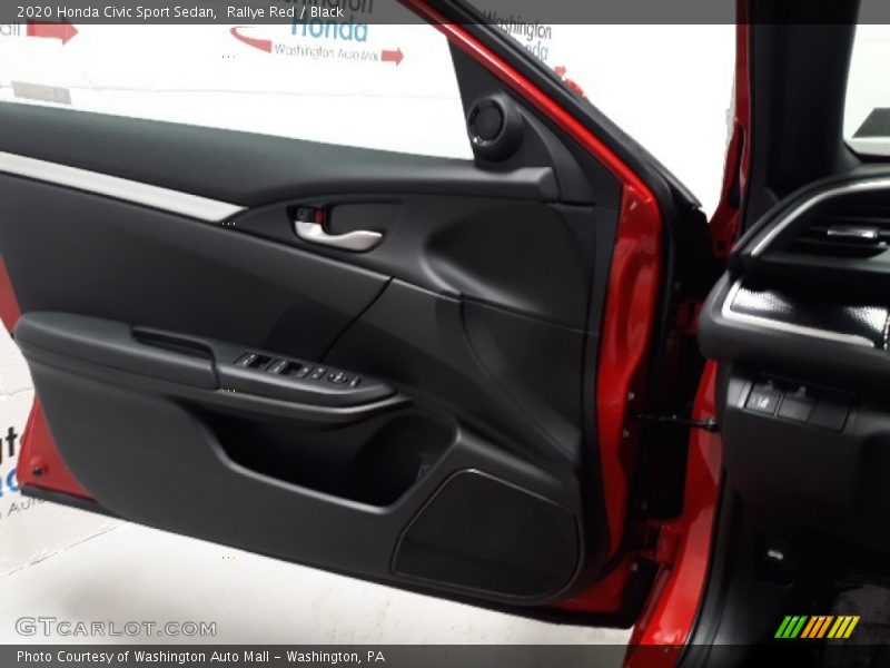 Rallye Red / Black 2020 Honda Civic Sport Sedan