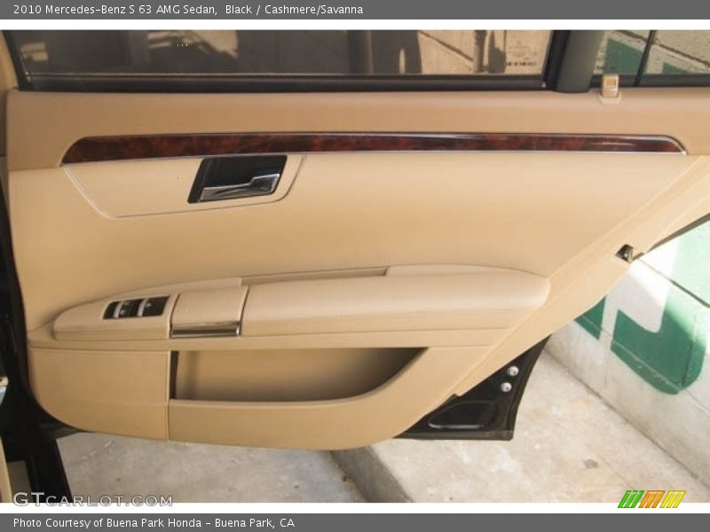 Black / Cashmere/Savanna 2010 Mercedes-Benz S 63 AMG Sedan