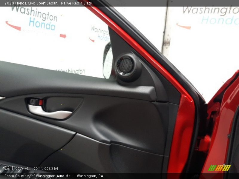 Rallye Red / Black 2020 Honda Civic Sport Sedan