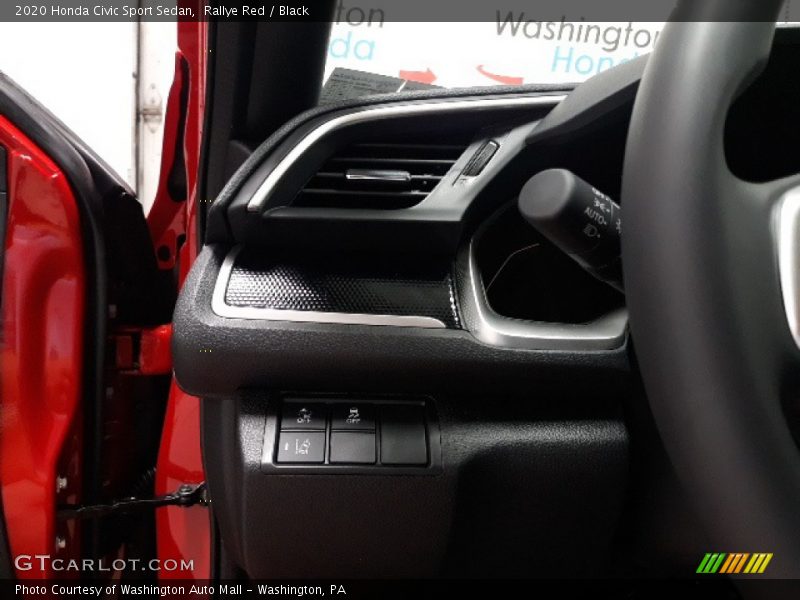 Rallye Red / Black 2020 Honda Civic Sport Sedan
