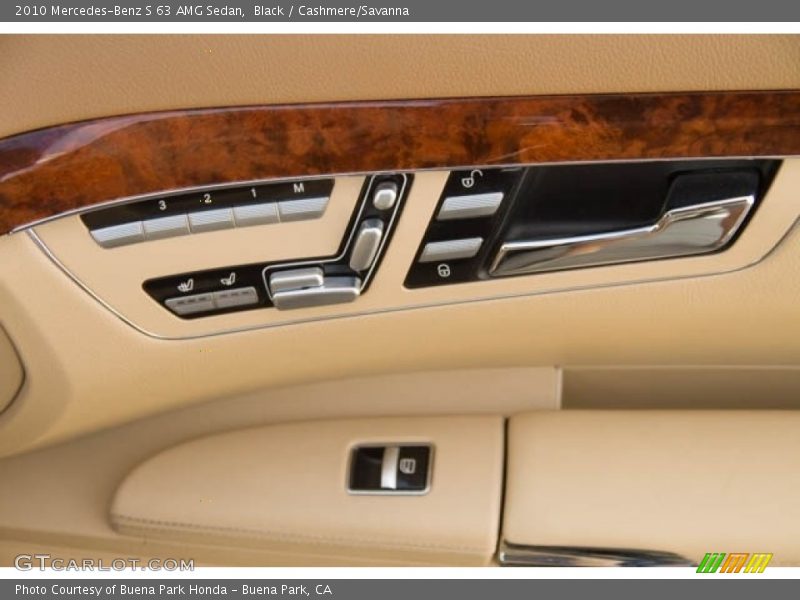 Black / Cashmere/Savanna 2010 Mercedes-Benz S 63 AMG Sedan
