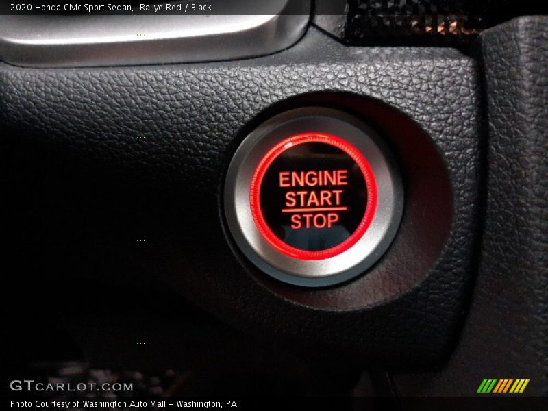 Rallye Red / Black 2020 Honda Civic Sport Sedan