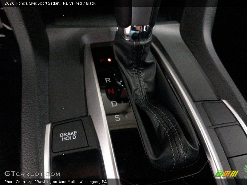 Rallye Red / Black 2020 Honda Civic Sport Sedan