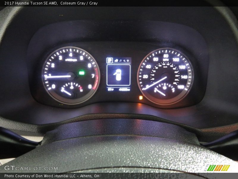 Coliseum Gray / Gray 2017 Hyundai Tucson SE AWD