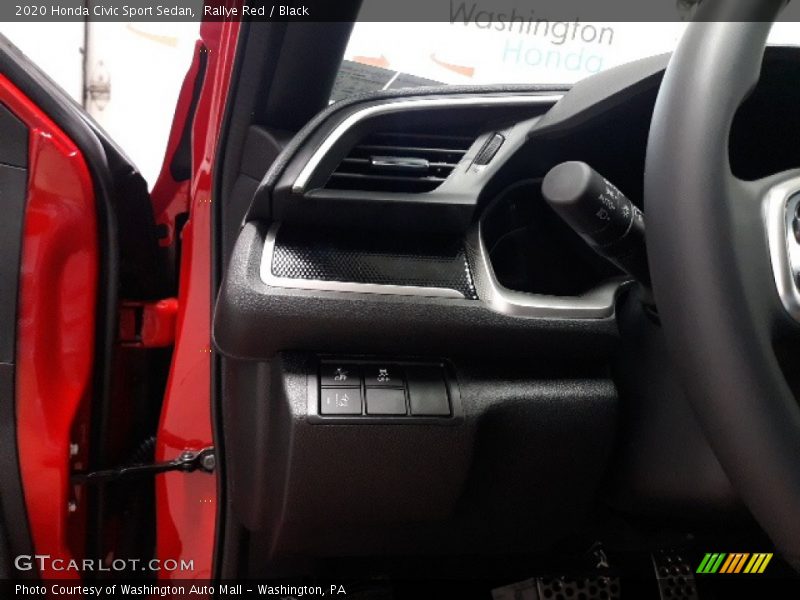 Rallye Red / Black 2020 Honda Civic Sport Sedan