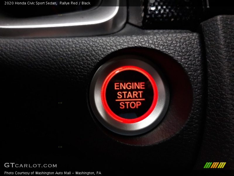 Rallye Red / Black 2020 Honda Civic Sport Sedan