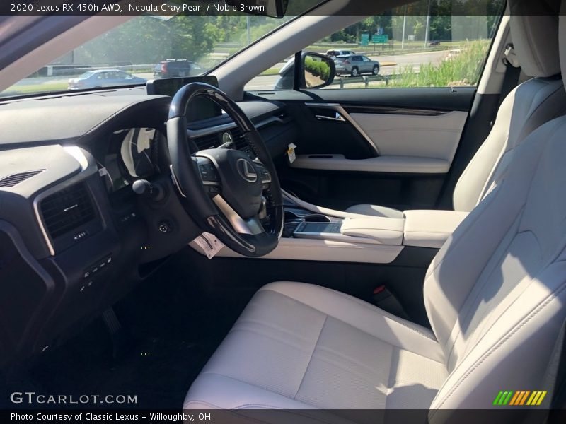  2020 RX 450h AWD Noble Brown Interior