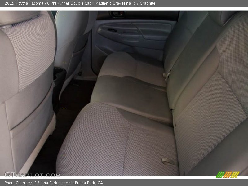 Magnetic Gray Metallic / Graphite 2015 Toyota Tacoma V6 PreRunner Double Cab