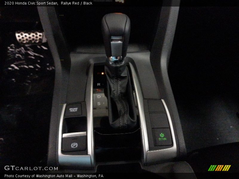 Rallye Red / Black 2020 Honda Civic Sport Sedan