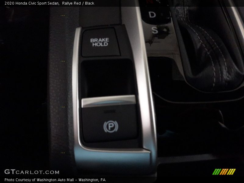 Rallye Red / Black 2020 Honda Civic Sport Sedan