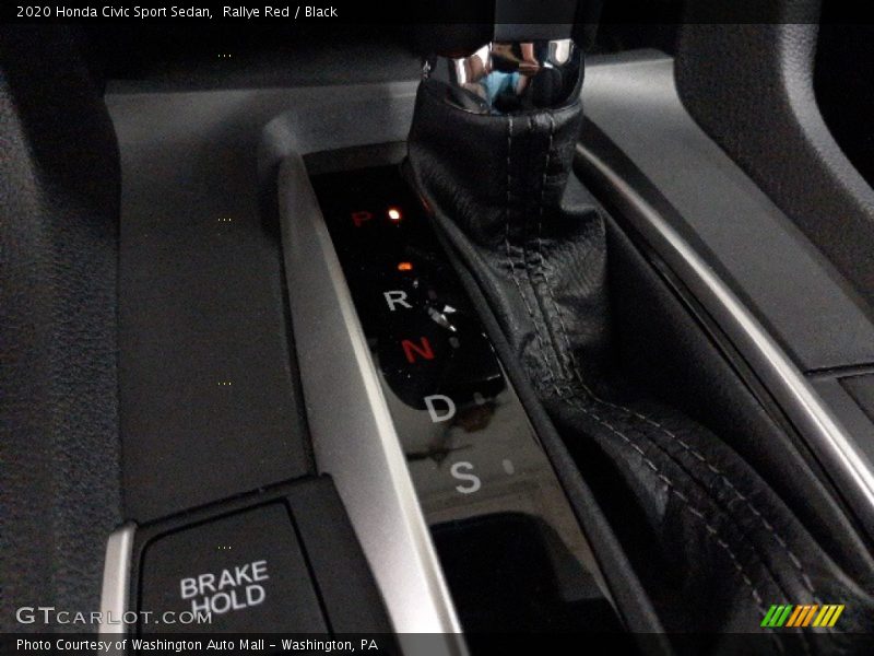 Rallye Red / Black 2020 Honda Civic Sport Sedan