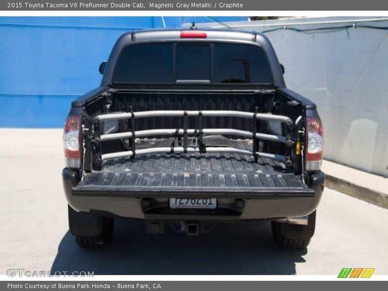 Magnetic Gray Metallic / Graphite 2015 Toyota Tacoma V6 PreRunner Double Cab