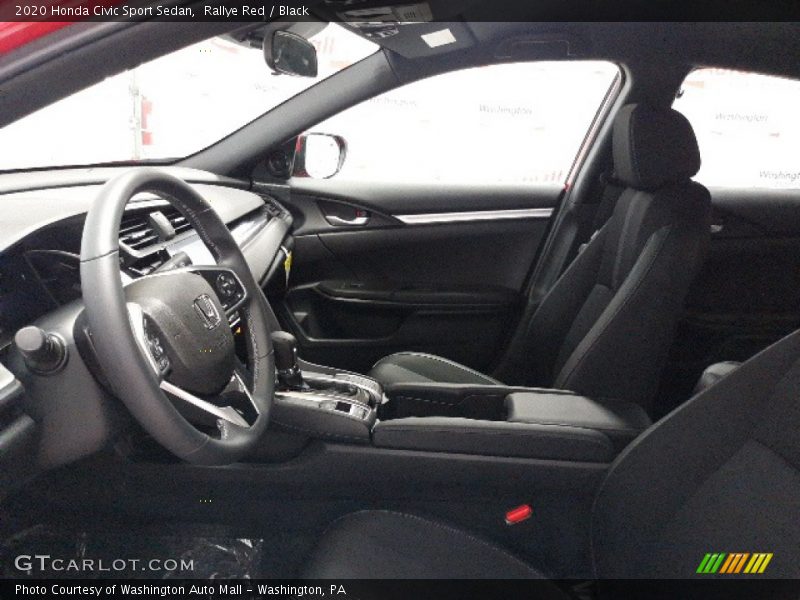 Rallye Red / Black 2020 Honda Civic Sport Sedan