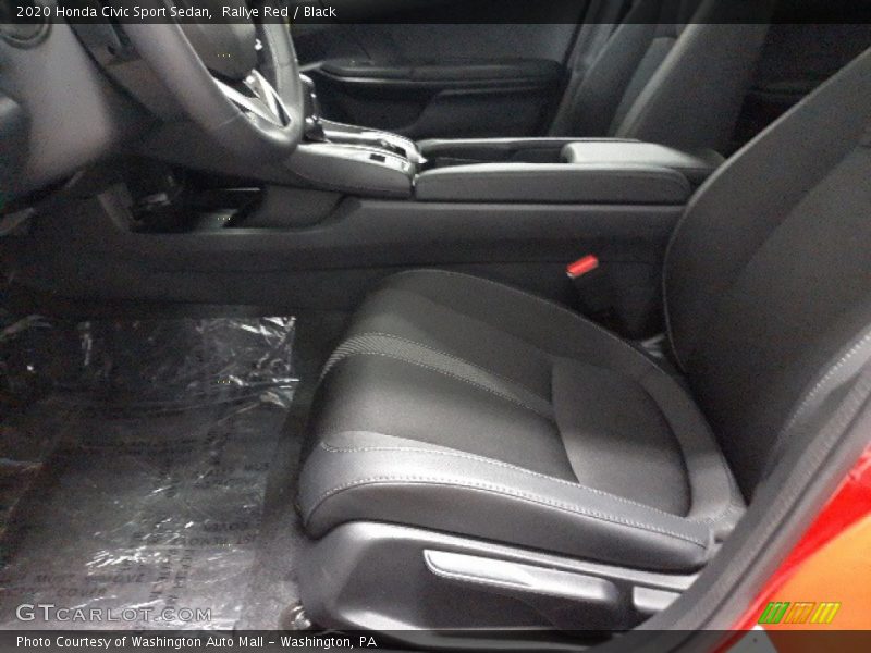 Rallye Red / Black 2020 Honda Civic Sport Sedan