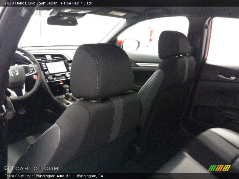 Rallye Red / Black 2020 Honda Civic Sport Sedan