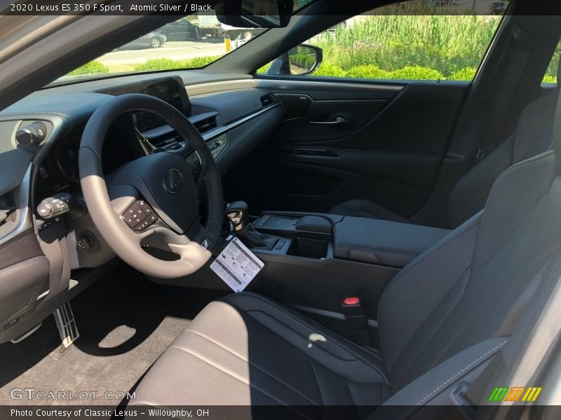 Atomic Silver / Black 2020 Lexus ES 350 F Sport