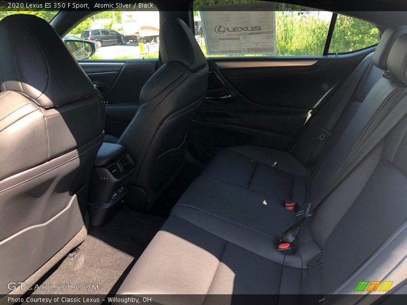 Atomic Silver / Black 2020 Lexus ES 350 F Sport