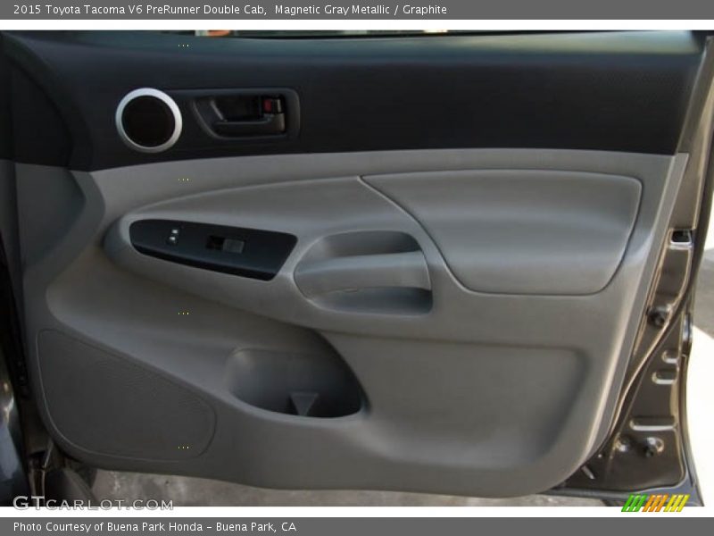 Magnetic Gray Metallic / Graphite 2015 Toyota Tacoma V6 PreRunner Double Cab
