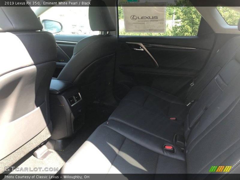 Eminent White Pearl / Black 2019 Lexus RX 350