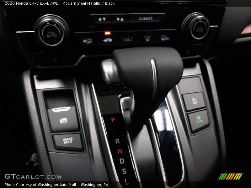Modern Steel Metallic / Black 2020 Honda CR-V EX-L AWD