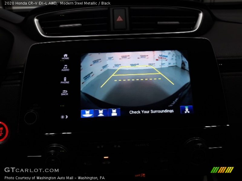 Modern Steel Metallic / Black 2020 Honda CR-V EX-L AWD