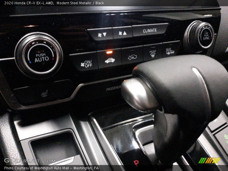 Modern Steel Metallic / Black 2020 Honda CR-V EX-L AWD